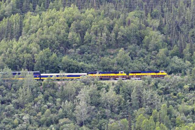 Alaska Railroad in Denali