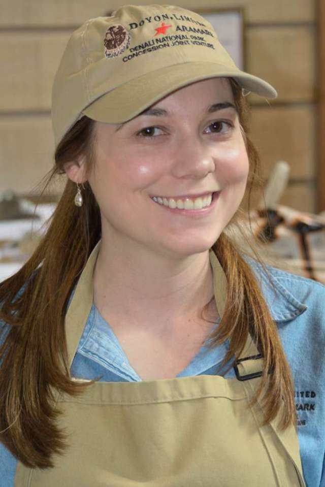 Kelly, the best barista in Denali.