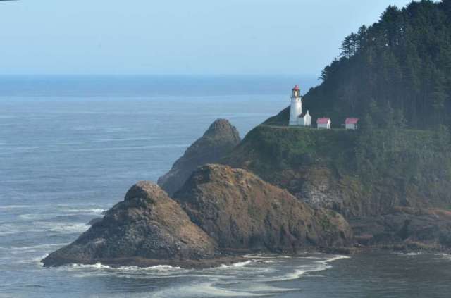 Early morning at Heceta Head Lighthouse, Oregon