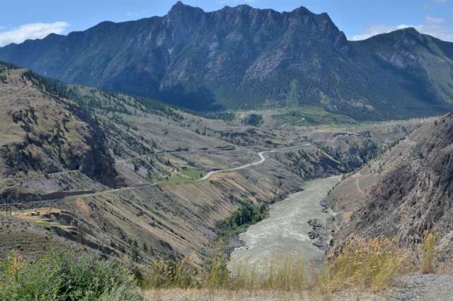 Scene of some of the Sea to Sky highway in Canada Scene of some of the Sea to Sky highway in Canada