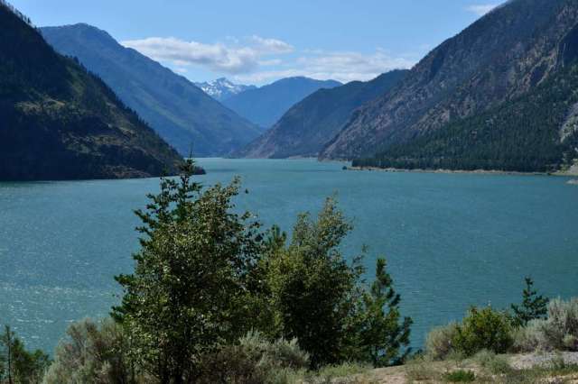 One of the many lakes along the Sea to Sky Highway One of the many lakes along the Sea to Sky Highway
