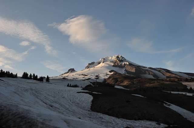 Mt. Hood, in Oregon. Mt. Hood, in Oregon.