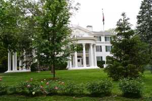 Named the Arbor Mansion. Located in Nebraska City, NE Started in 1855 by J. Sterling Morton, completed in 1903 by Joy Morton his eldest son, who also founded Morton Salt Co. The elder Mr. Morton started Arbor Dau.